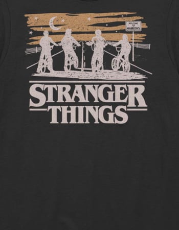 STRANGER THINGS Jank Drawing Unisex Tee Alternative Image