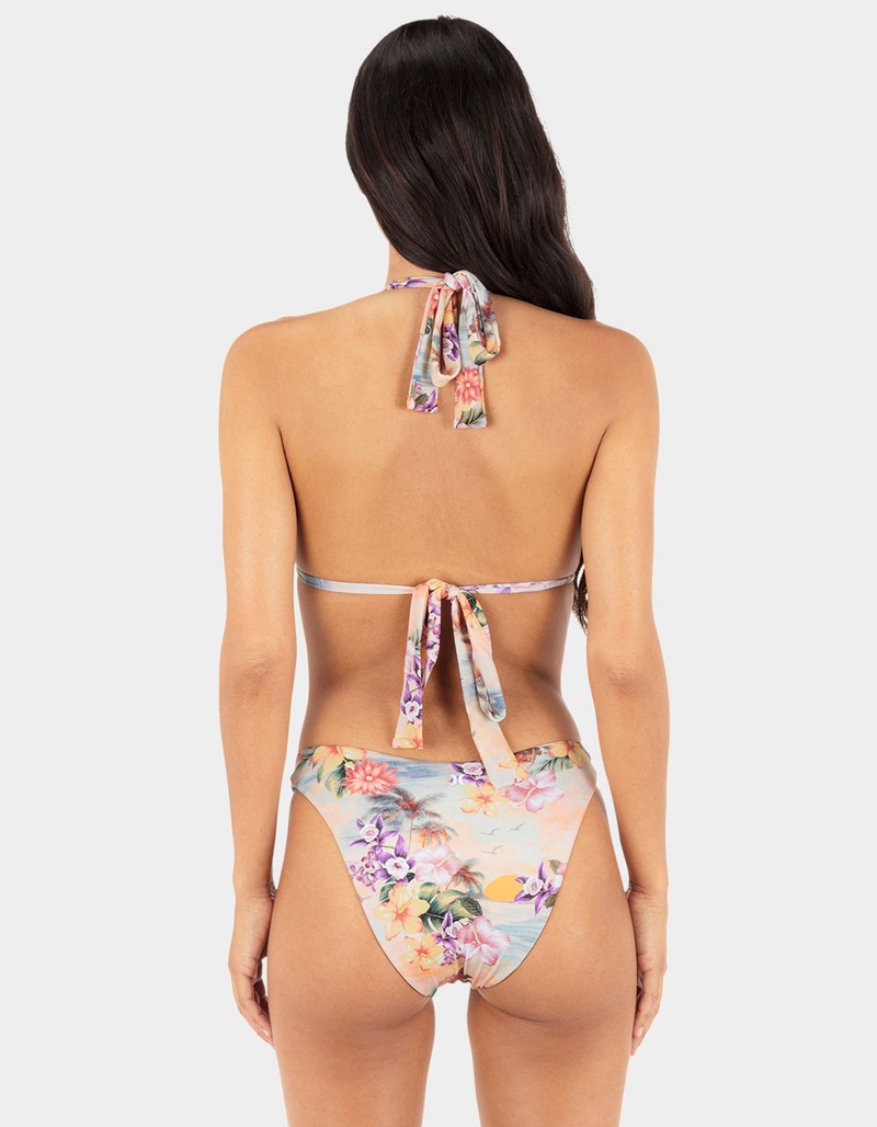HURLEY Scenic Sunset Moderate Scoop Knot Bikini Bottoms image number 0