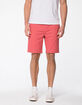 RSQ Mid Length Mens Garnet Chino Shorts image number 2