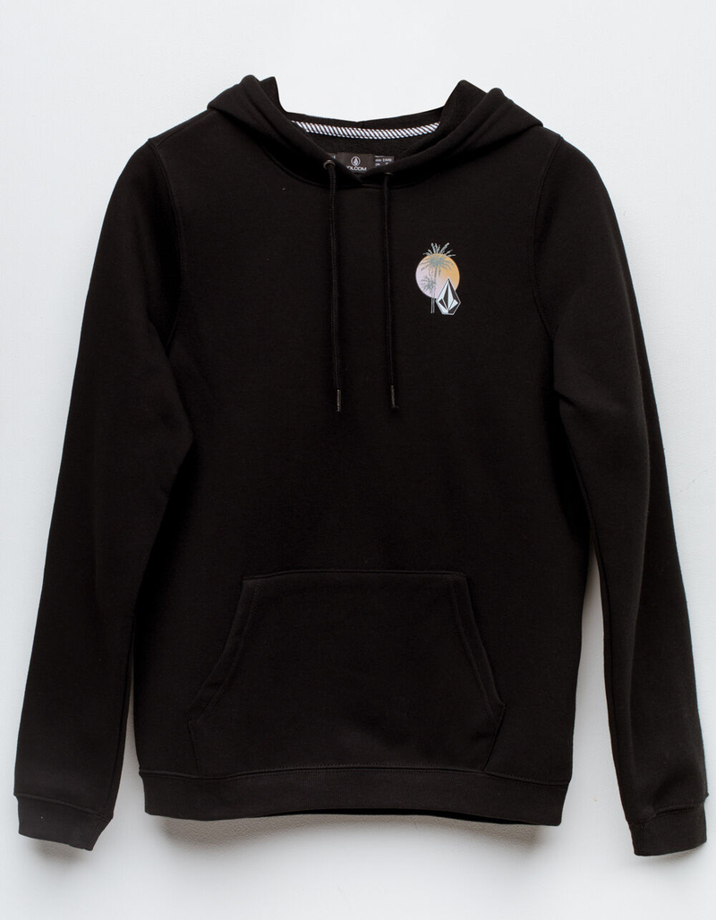 VOLCOM Volcation Womens Washed Black Hoodie image number 5