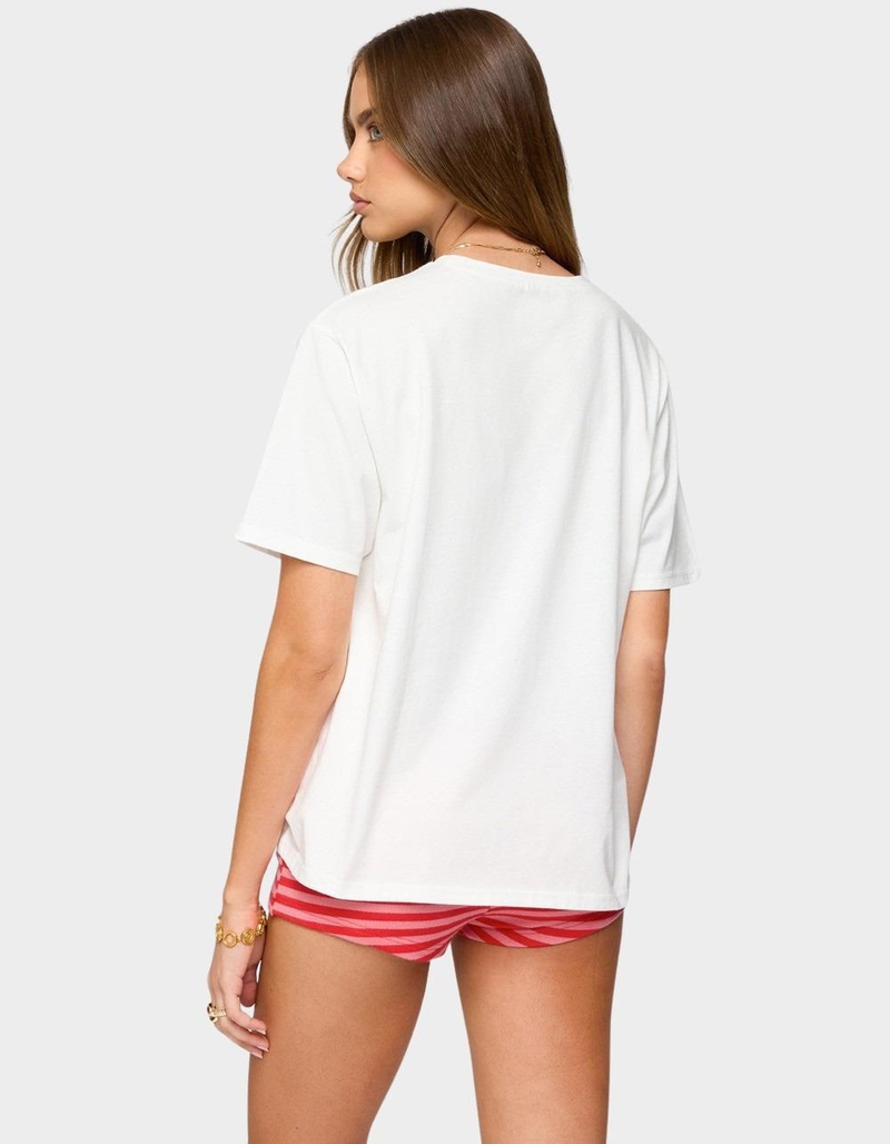 EDIKTED Flower Vase Oversized Tee image number 2
