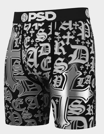 PSD Chrome Letters Mens Boxer Briefs PSD Chrome Letters Mens Boxer Briefs Primary Image