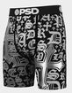 PSD Chrome Letters Mens Boxer Briefs PSD Chrome Letters Mens Boxer Briefs