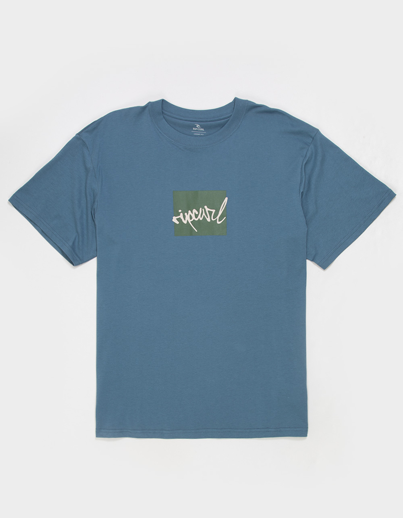 RIP CURL Script Icon Mens Tee image number 0