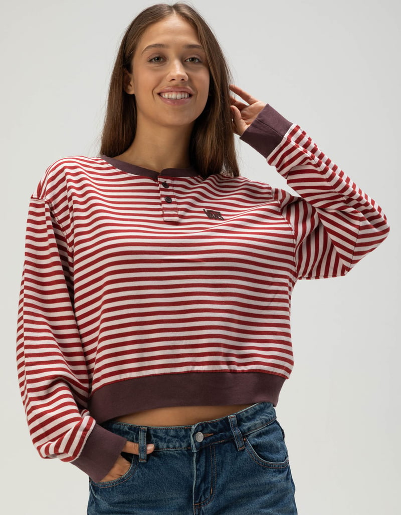 VANS Molly Womens Long Sleeve Henley Top image number 0