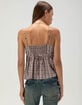 RSQ Womens Henley Babydoll Cami image number 4