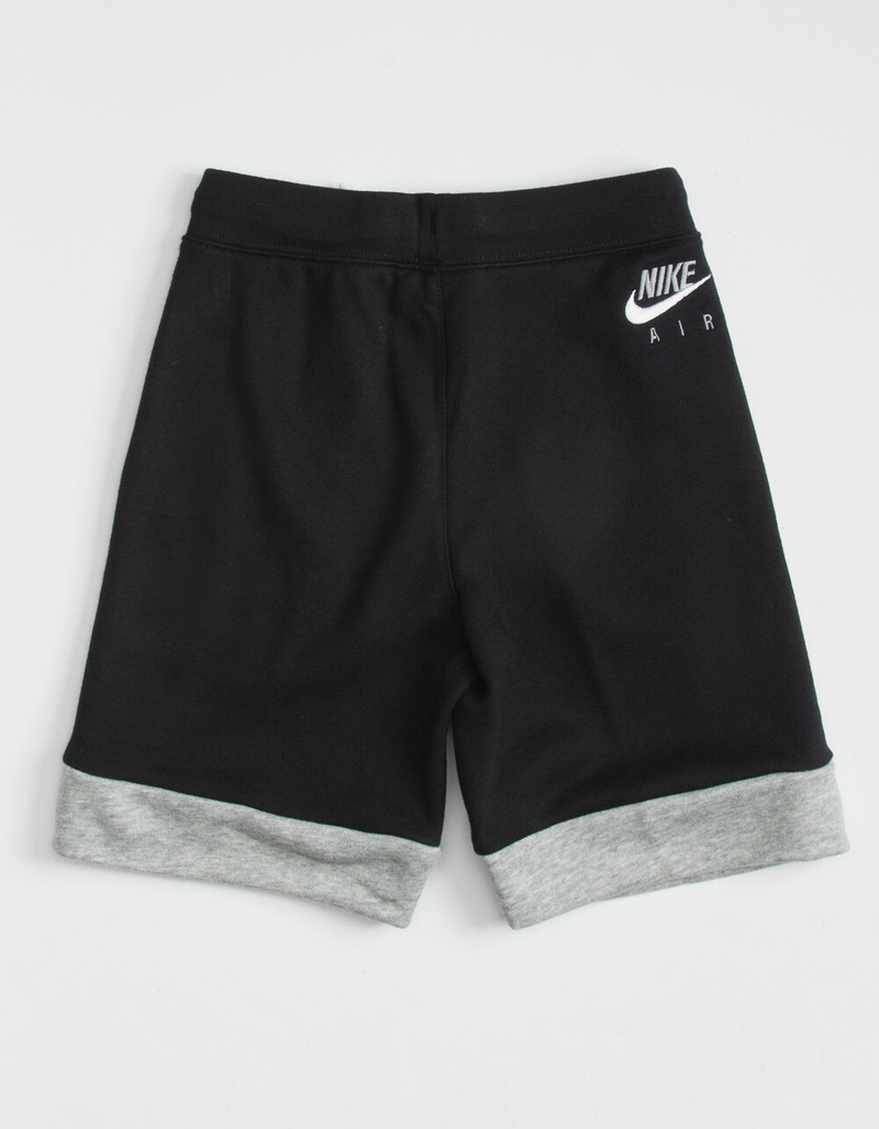 NIKE Air Little Boys Black Sweat Shorts (4-7) image number 1