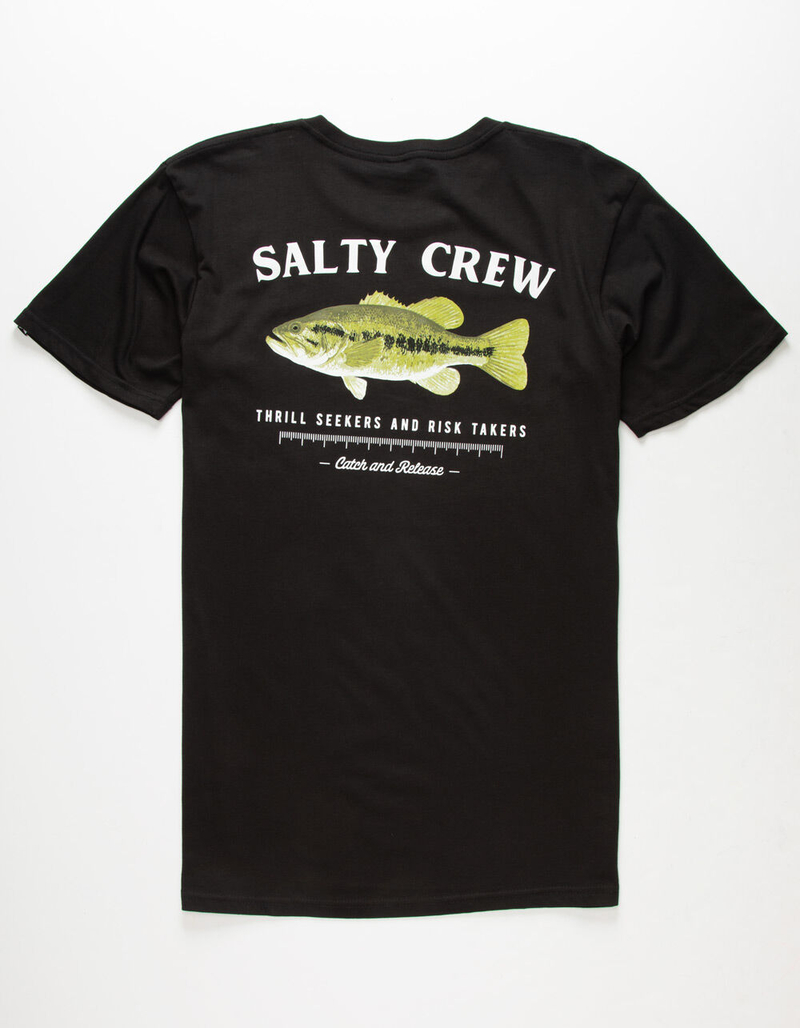 SALTY CREW Bigmouth Mens Black T-Shirt image number 0