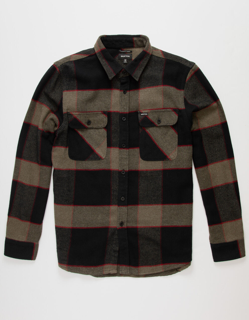 BRIXTON Bowery Mens Flannel image number 1
