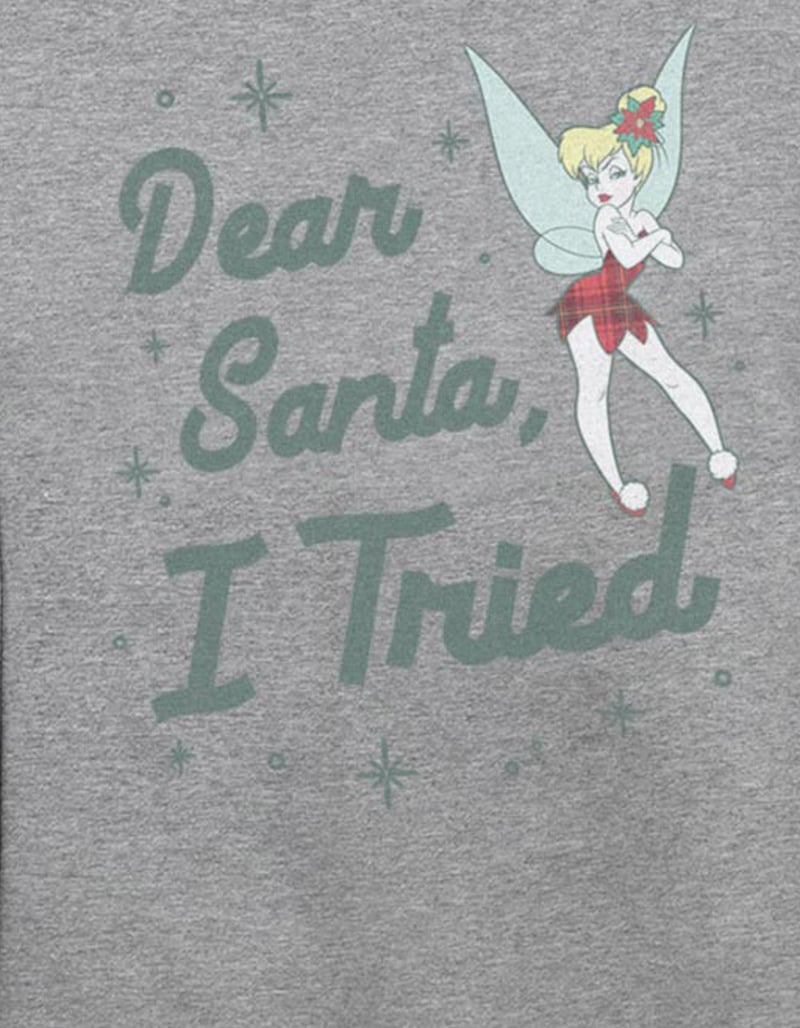 DISNEY I Tried Tinkerbell Unisex Crewneck Christmas Sweatshirt image number 1