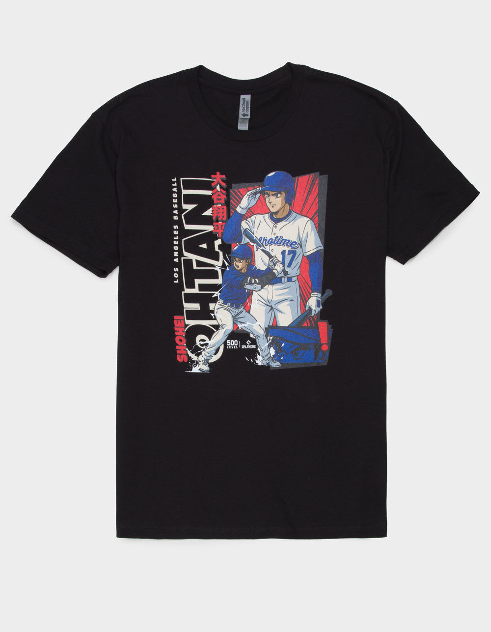 500 LVL Ohtani Anime Mens Tee - BLACK - L | Tillys
