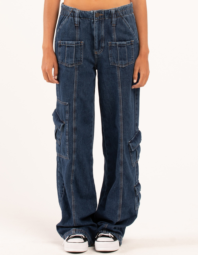 BDG Urban Outfitters Y2K Womens Cargo Jeans image number 3