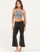 FREE PEOPLE FP Movement Hot Shot Crop Flare Womens Pants image number 1