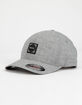 RVCA Scores Heather Gray Mens Flexfit Hat image number 1