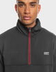 QUIKSILVER Steep Point Mens Half-Zip Fleece Pullover image number 5