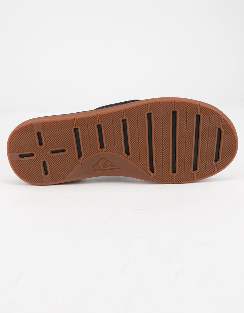 QUIKSILVER Haleiwa Plus Black Mens Sandals image number 4