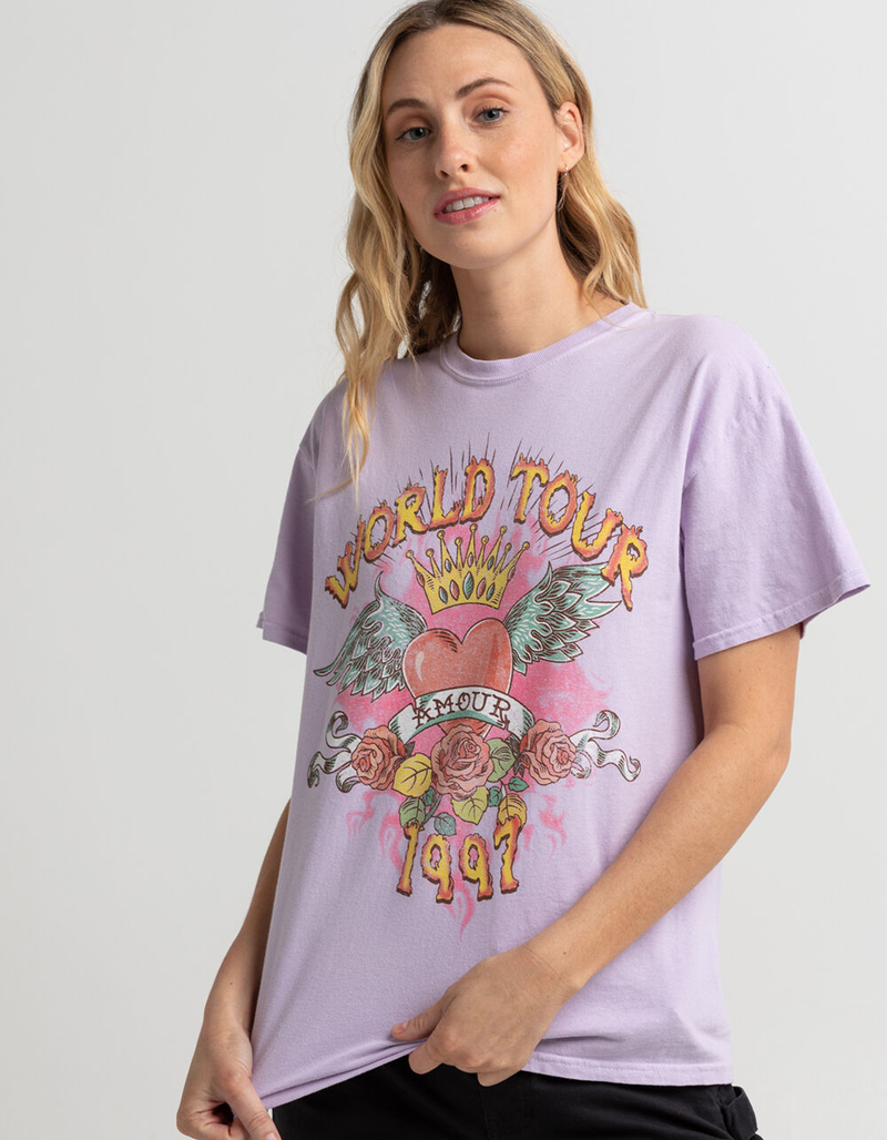 FULL TILT World Tour Womens Oversized Tee image number 1