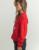 PEANUTS Snoopy Tree Womens Crewneck Sweatshirt image number 2