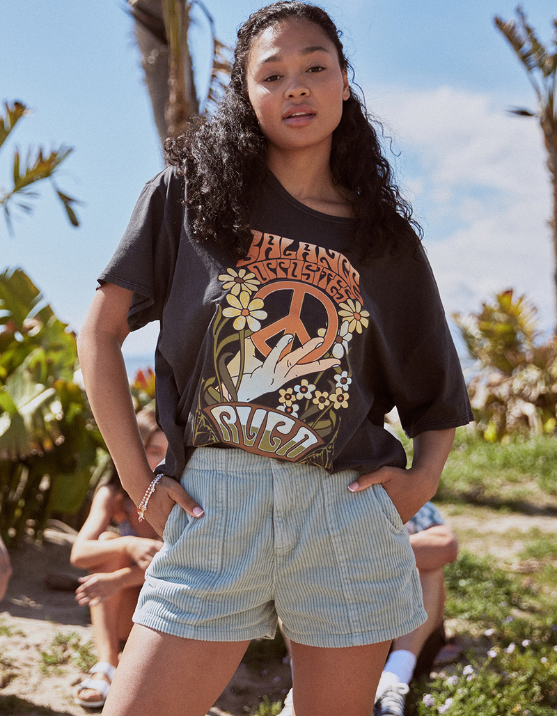 RVCA Daylight Womens Cord Shorts image number 0