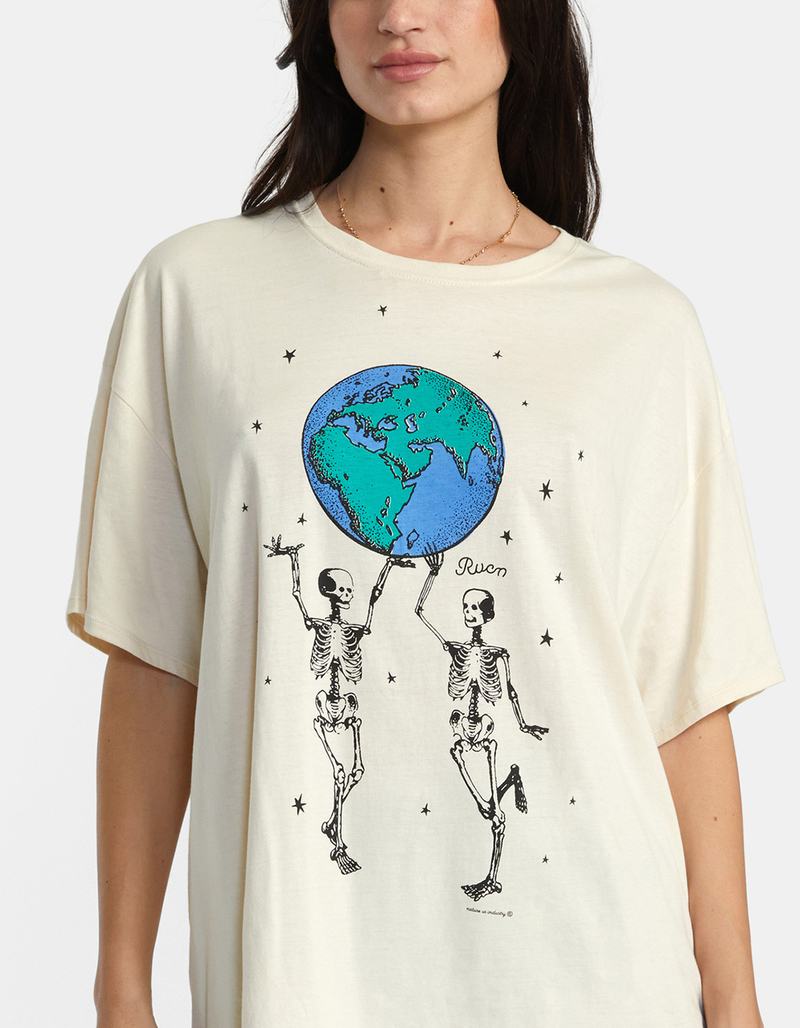 RVCA No Bounds Womens Oversized Tee image number 1