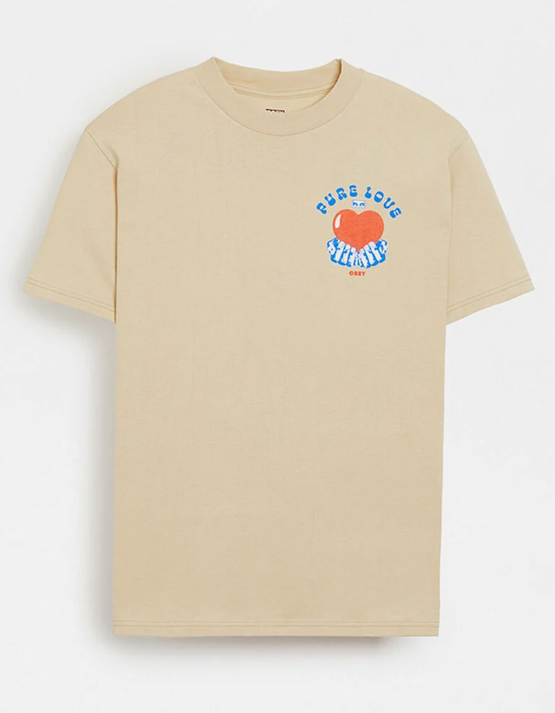 OBEY Pure Love Mens Tee image number 1