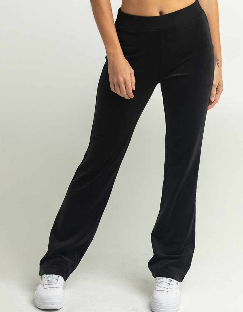 JUICY COUTURE Womens Embellished Velour Pant image number 3