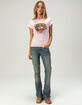 ED HARDY Tiger Womens Fitted Tee image number 4