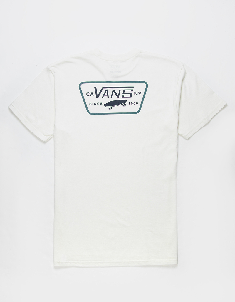VANS Full Patch Back Mens Tee CREAM Tillys
