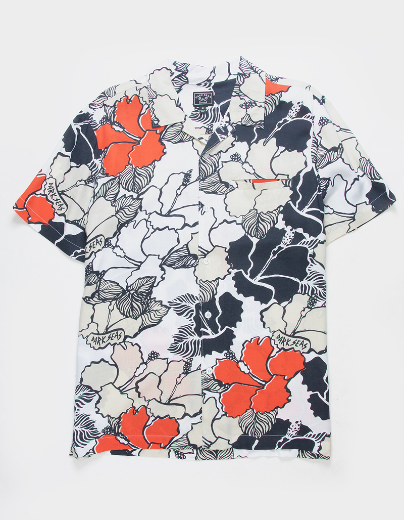 DARK SEAS Katella Mens Woven Button Up Shirt image number 0