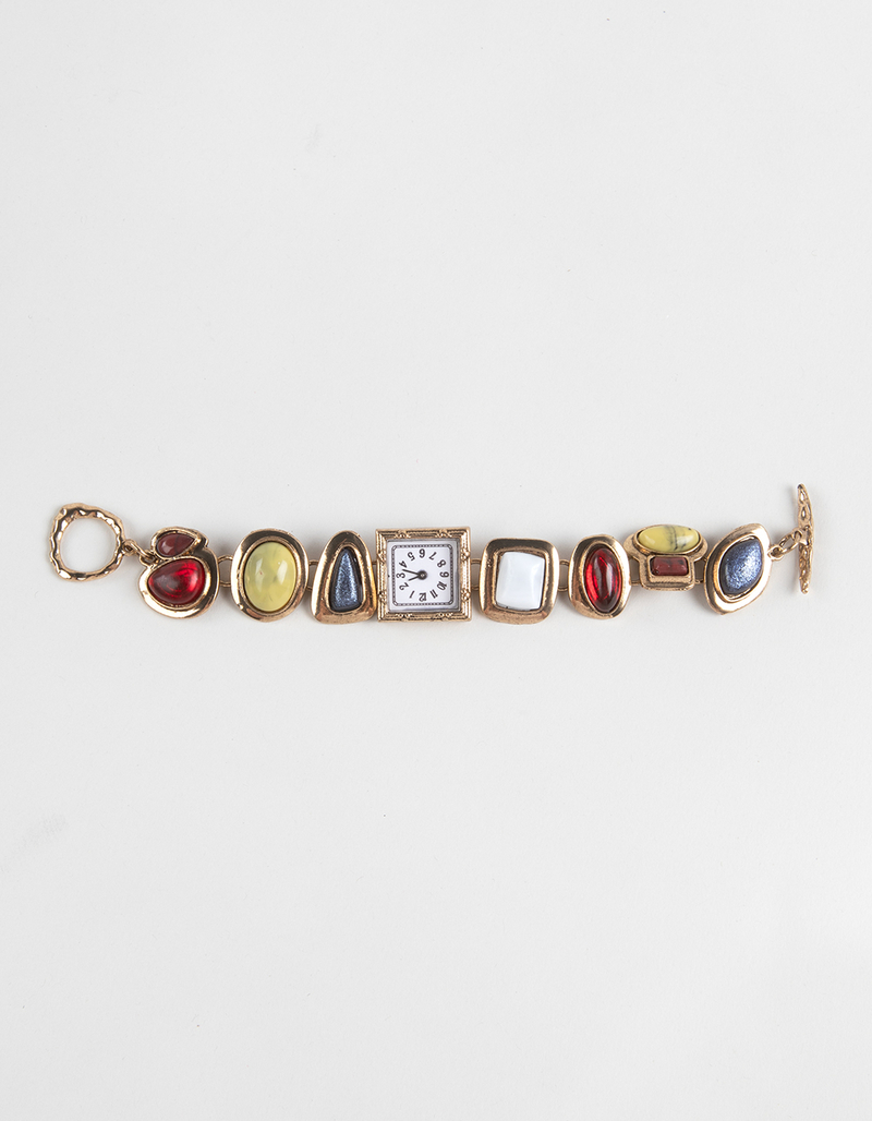 FULL TILT Stone Statement Chain Watch image number 1