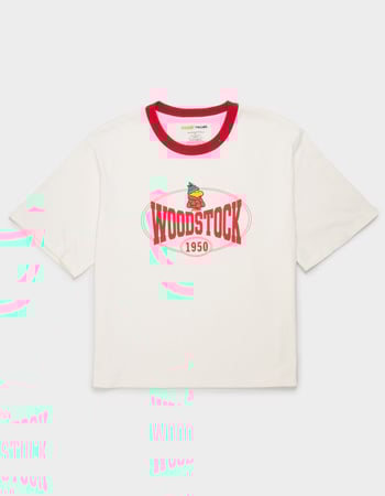 RSQ x Peanuts Woodstock Puffer Mens Boxy Tee Primary Image