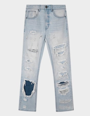 CALIBER Liberty Stud Mens Flare Jeans Primary Image