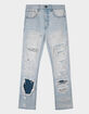 CALIBER Liberty Stud Mens Flare Jeans image number 1