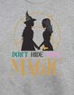 WICKED Don't Hide Your Magic Unisex Crewneck Sweatshirt image number 2