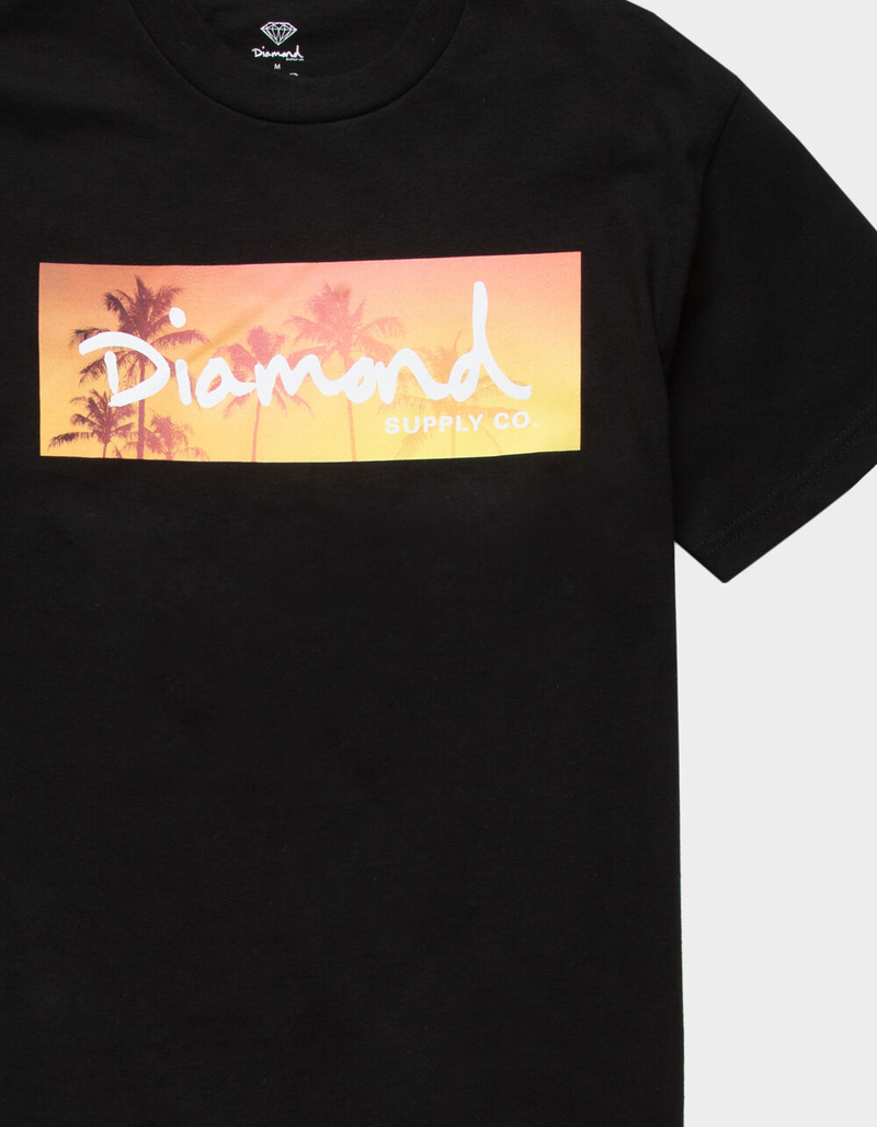 DIAMOND SUPPLY CO. OG Script Box Mens T-Shirt image number 1