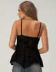 BDG Urban Outfitters Celia Devor&eacute; Womens Babydoll Top image number 4