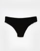 FULL TILT Bow Lace Trim Rib Cheeky Panties image number 2