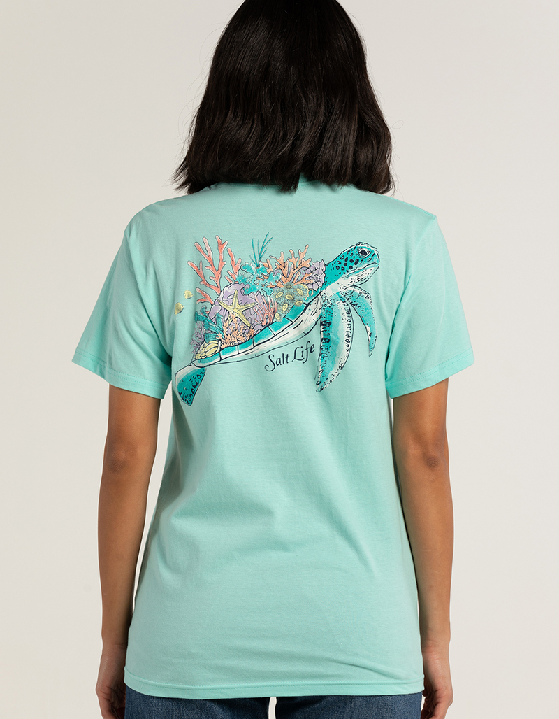 SALT LIFE Turtle Flow Womens Tee image number 0