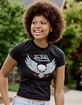 VON DUTCH Skull Womens Skimmer Tee image number 1