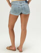 RSQ Womens Low Rise Cuffed Micro Shorts image number 3