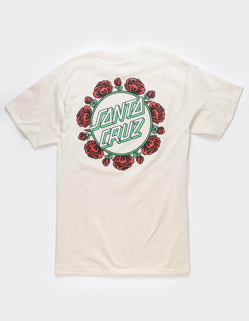SANTA CRUZ Ring Rose Dot Mens Tee image number 0