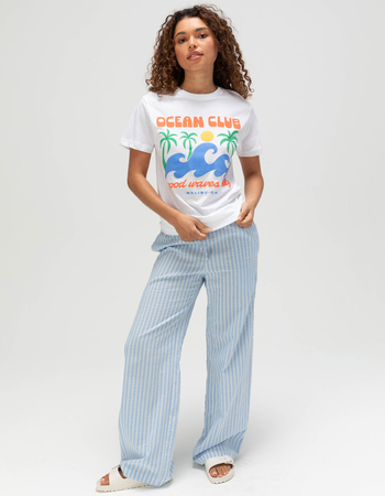 RSQ Womens Ocean Club Boyfriend Tee Alternative Image