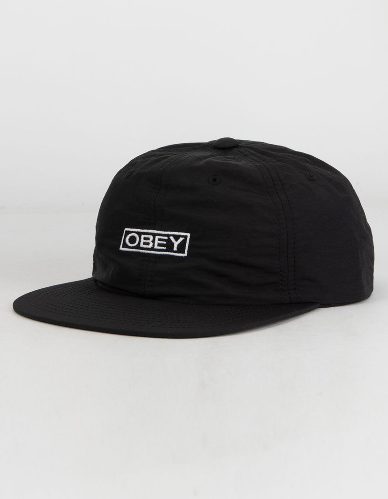 OBEY Sherman 6 Panel Mens Strapback Hat image number 0