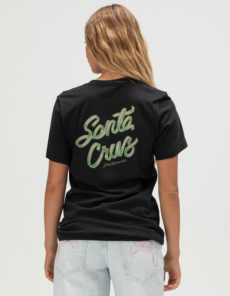 SANTA CRUZ Ribbon Script Womens Tee image number 0
