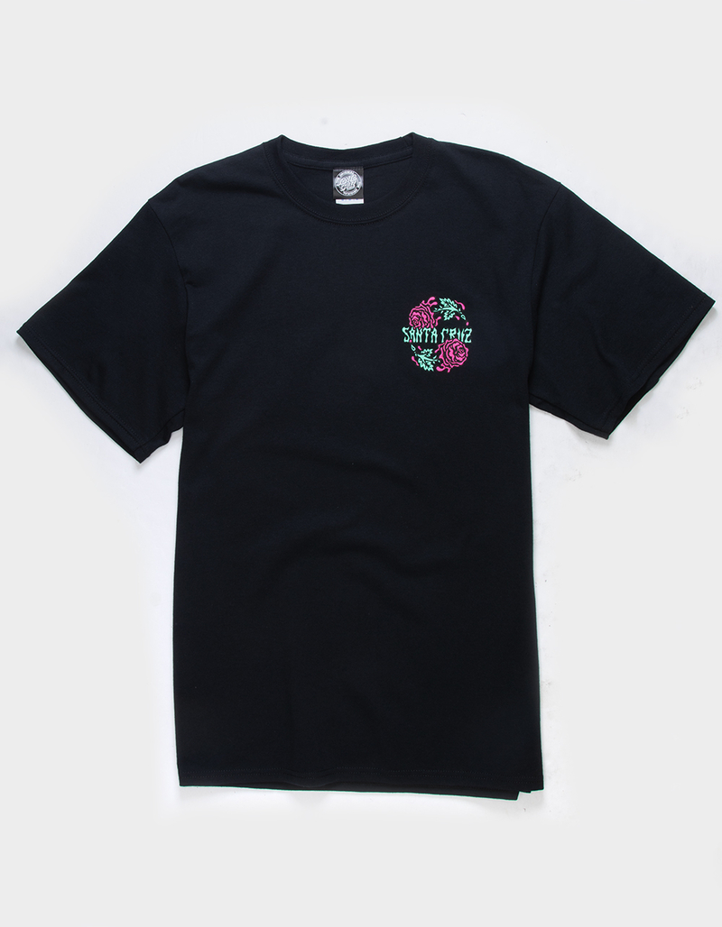 SANTA CRUZ Dressen Rose Two Mens Tee image number 1