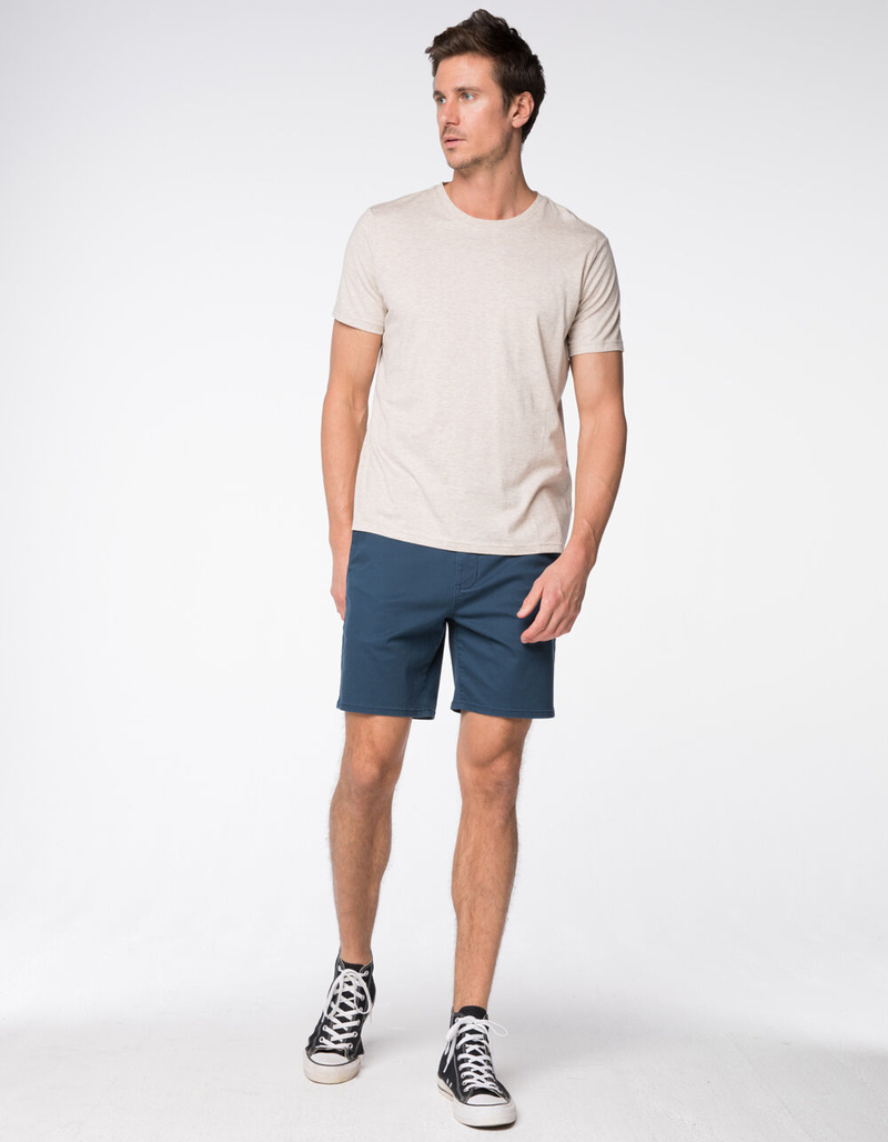 RSQ Short Mens Navy Chino Shorts image number 0