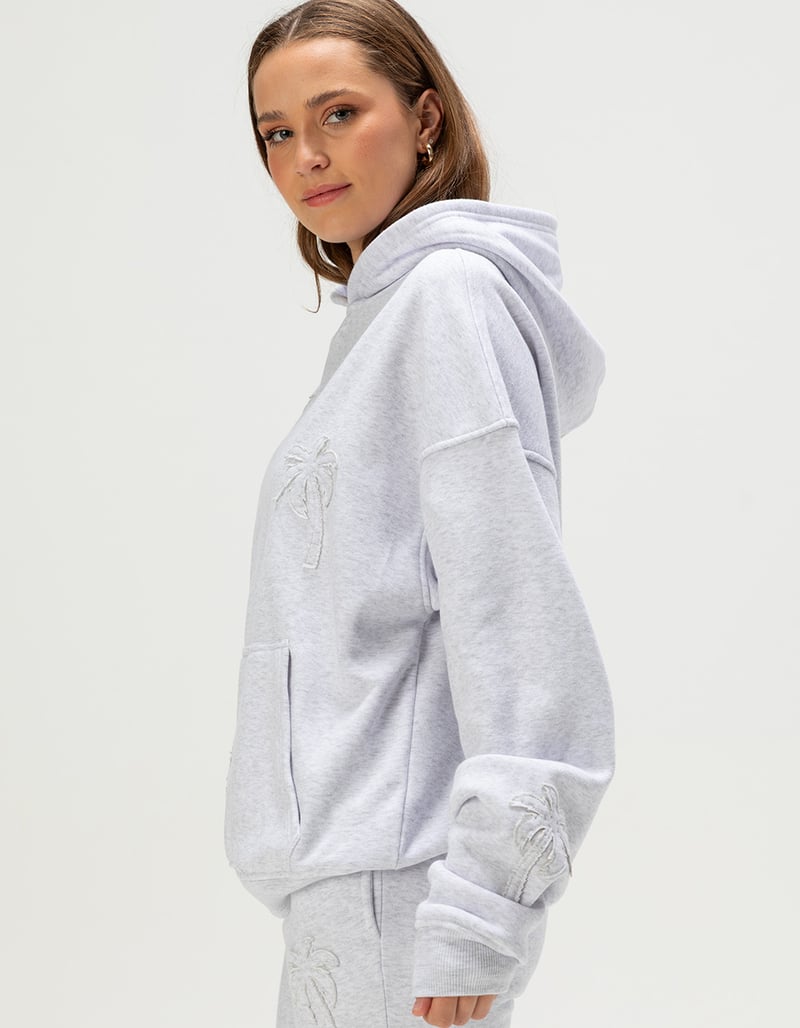 FULL TILT Palm Applique Womens Hoodie image number 3