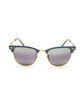 RAY-BAN Clubmaster Metal Gray & Gray Gradient Mirror Polarized Sunglasses image number 2