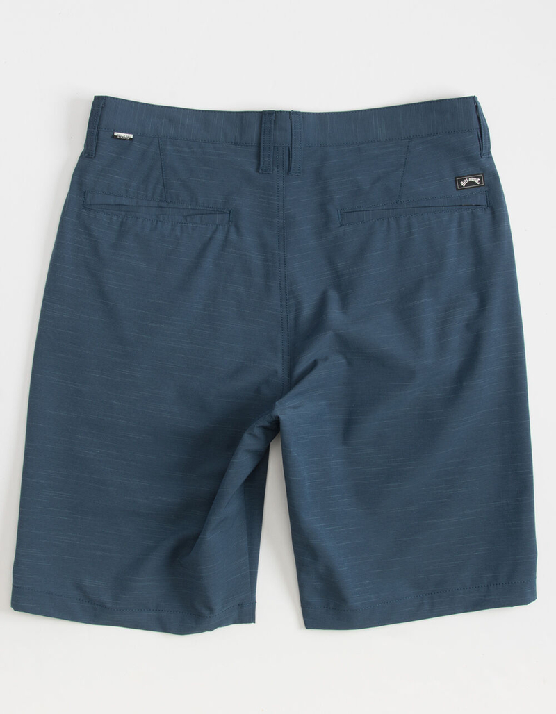BILLABONG Crossfire Slub Mens Navy Hybrid Shorts image number 1