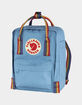 FJALLRAVEN Kanken Air Blue & Rainbow Mini Backpack image number 2